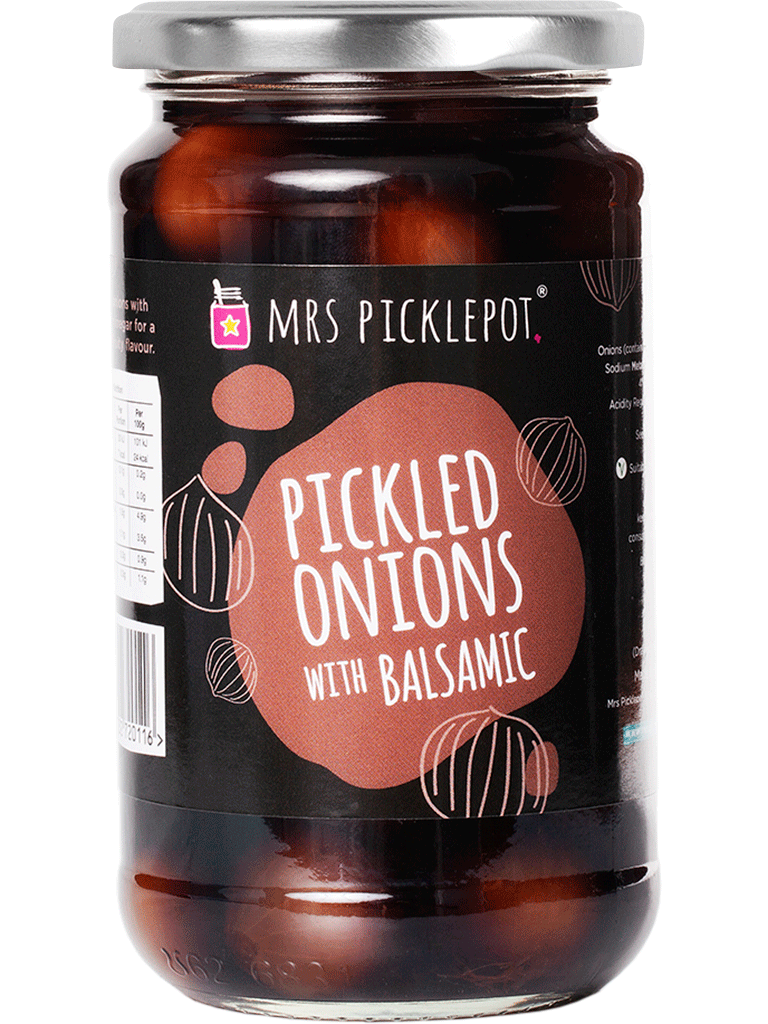 Classic Pickled onions with Balsamic