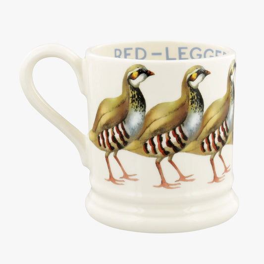 Emma Bridgewater- Red-Legged Partridge 1/2 pint mug