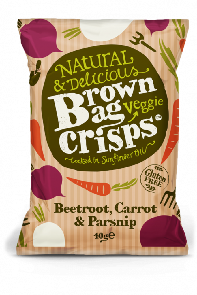 Beetroot, Carrot and Parsnip Crisps 40g